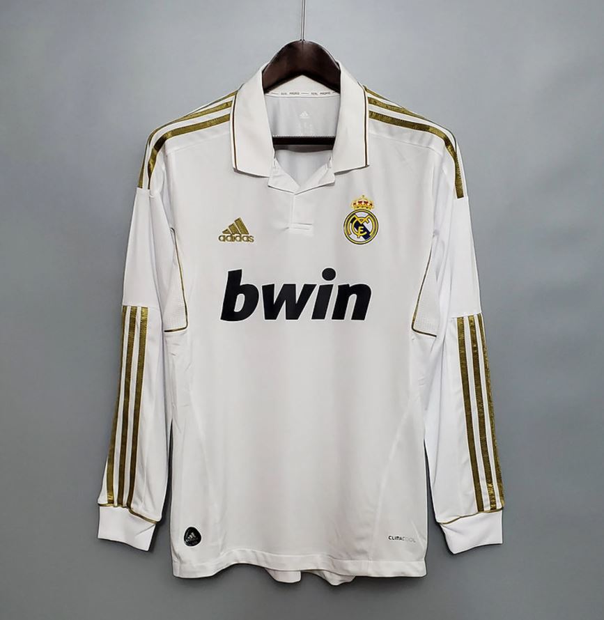 Real Madrid 2011/12 Home Football Shirt – Ronaldo #7 – Long Sleeve