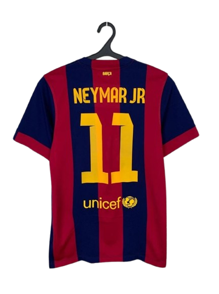 FC Barcelona 2014/15 Home Football Shirt #11 Neymar | LFP Patch