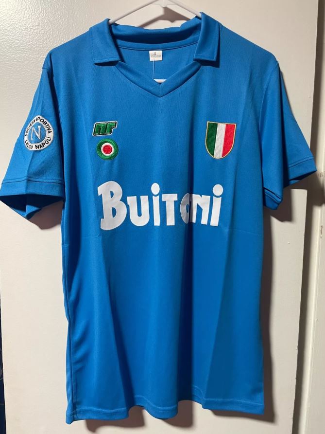 Napoli 1987/88 Home Football Shirt