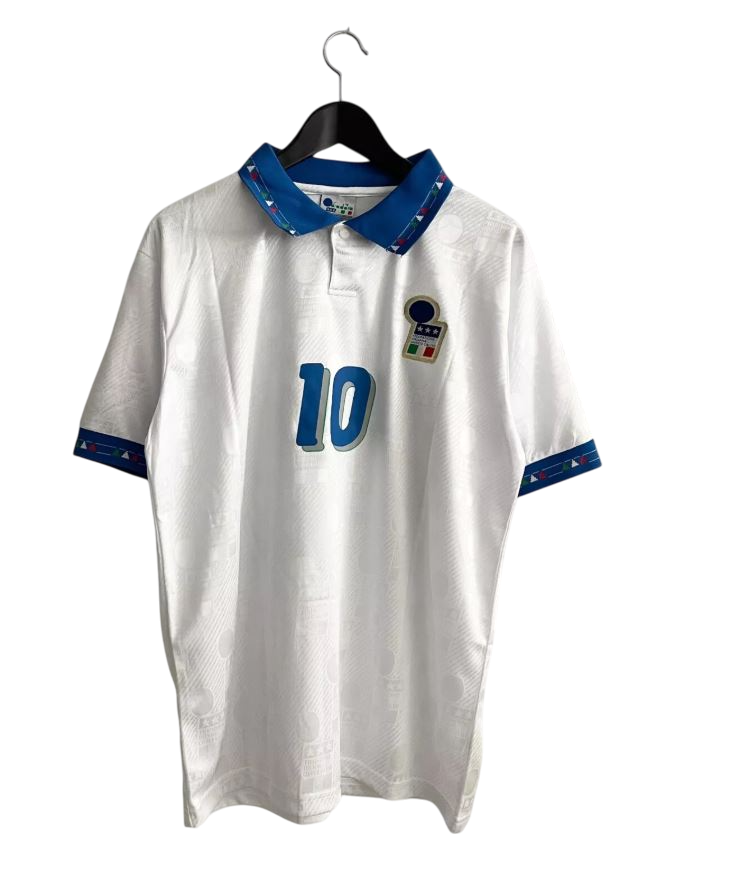 Italy 1994 World Cup Away Football Shirt | #10 Roberto Baggio