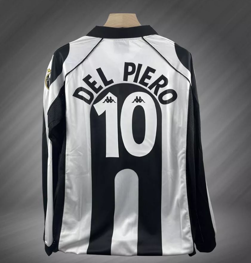Juventus 1997 Home Football Shirt #10 Del Piero