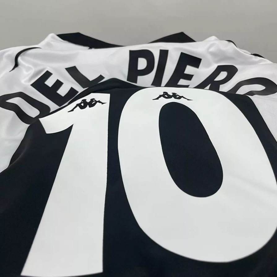 Juventus 1997 Home Football Shirt #10 Del Piero