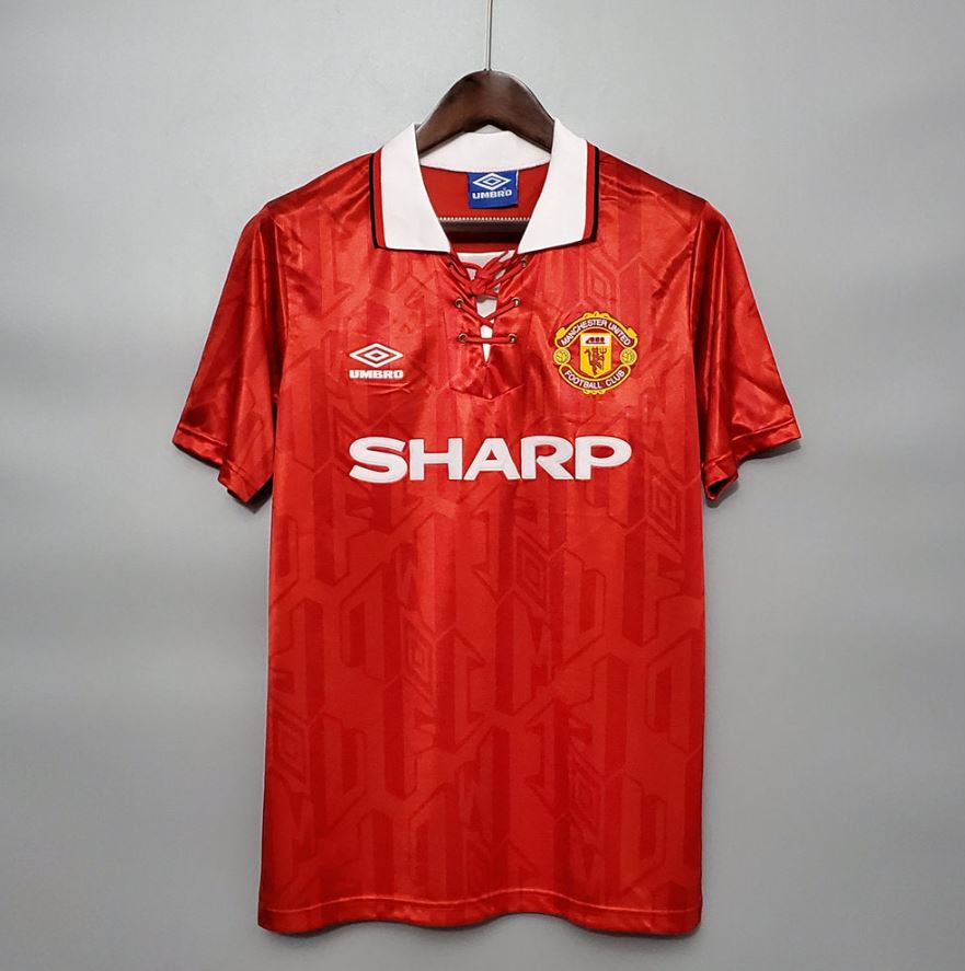 Manchester United 1992–94 Home Football Shirt | #7 Eric Cantona