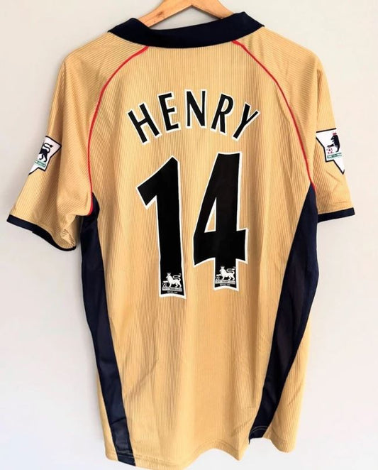 Arsenal 2001/02 Away Football shirt – Thierry Henry #14