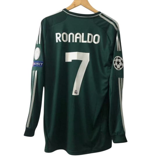 Real Madrid 2012/13 Third Long Sleeve – Ronaldo #7 UCL Retro Football Shirt