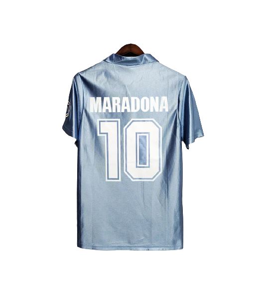 Napoli 1990/91 Home Football Shirt #10 Maradona