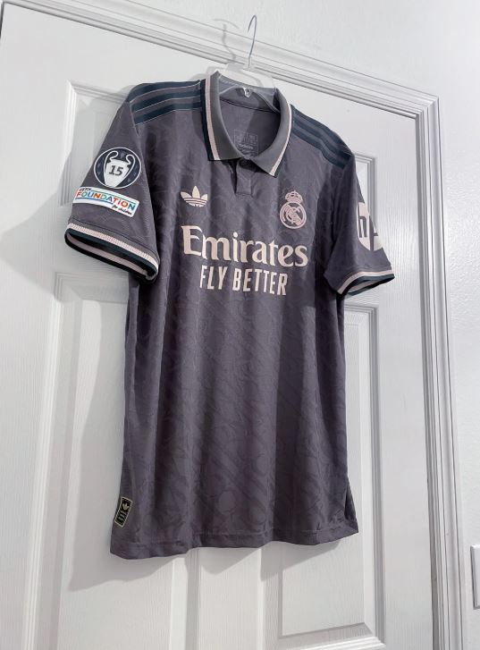 Kylian Mbappé #9 – Real Madrid Third Jersey – UCL Edition