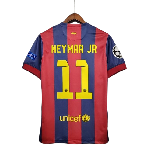 FC Barcelona 2014/15 Home Football Shirt – Neymar #11 Berlin Final UCL