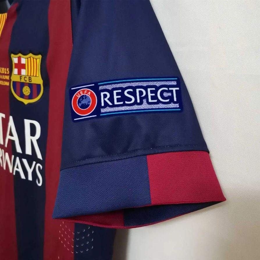 FC Barcelona 2014/15 Home Football Shirt – Neymar #11 Berlin Final UCL