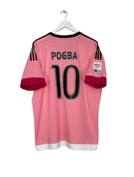 Juventus 2015/16 Away Football Shirt #10 Paul Pogba
