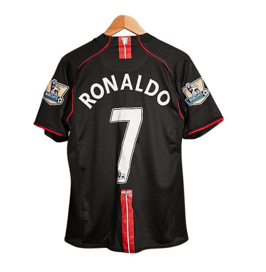 Cristiano Ronaldo #7 Manchester United 2007 Retro Remake Football Shirt