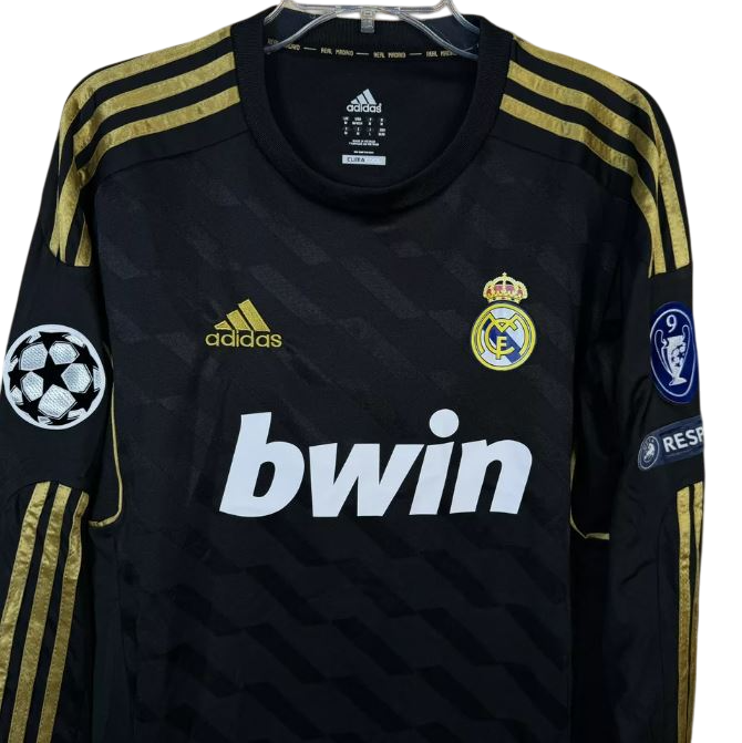 Real Madrid 2011/12 Away Long Sleeve – Ronaldo #7 UCL Retro football shirt