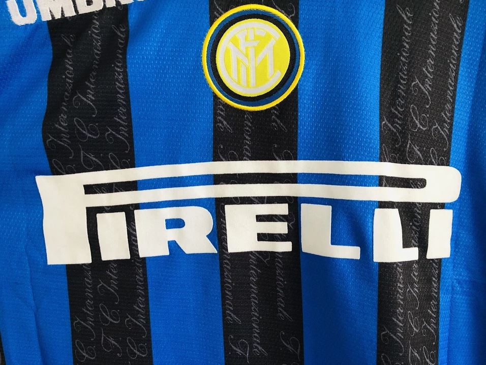 Inter Milan 1997 Retro Home Football Shirt #10 Ronaldo
