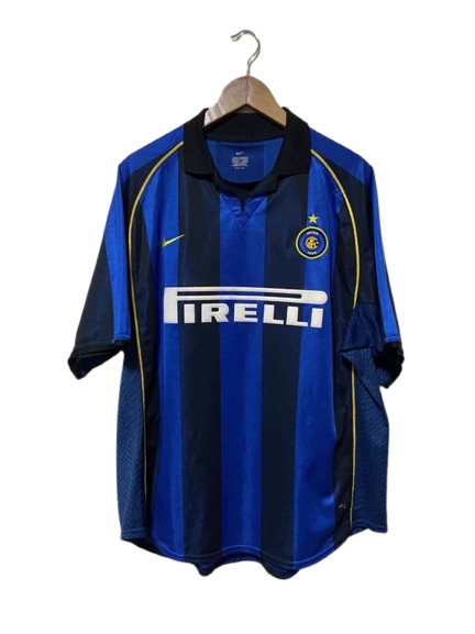 Inter Milan 2001/02 Home Football Shirt
