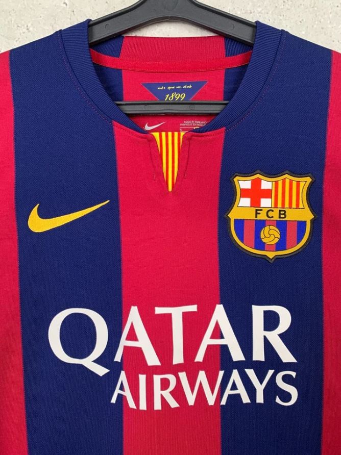 FC Barcelona 2014/15 Home Football Shirt #11 Neymar | LFP Patch