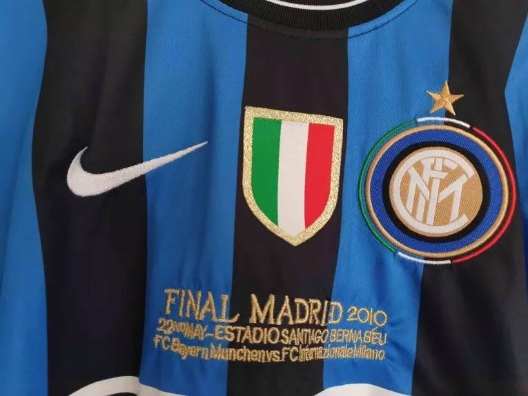 Inter Milan 2009/10 UCL Final Home Football Shirt #10 Sneijder