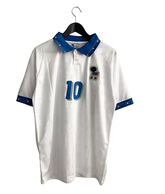 Italy 1994 World Cup Away Football Shirt | #10 Roberto Baggio
