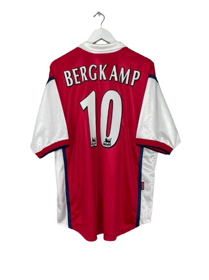 Vintage Arsenal 1996/97 Home Shirt – Dennis Bergkamp #10