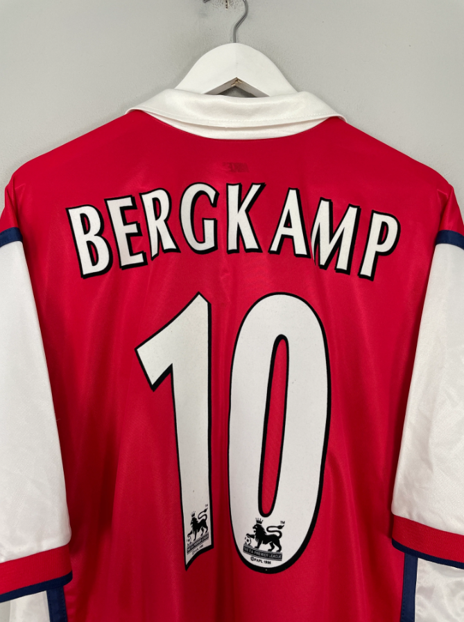 Vintage Arsenal 1996/97 Home Shirt – Dennis Bergkamp #10