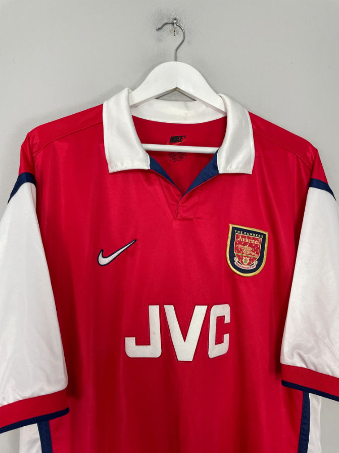 Vintage Arsenal 1996/97 Home Shirt – Dennis Bergkamp #10