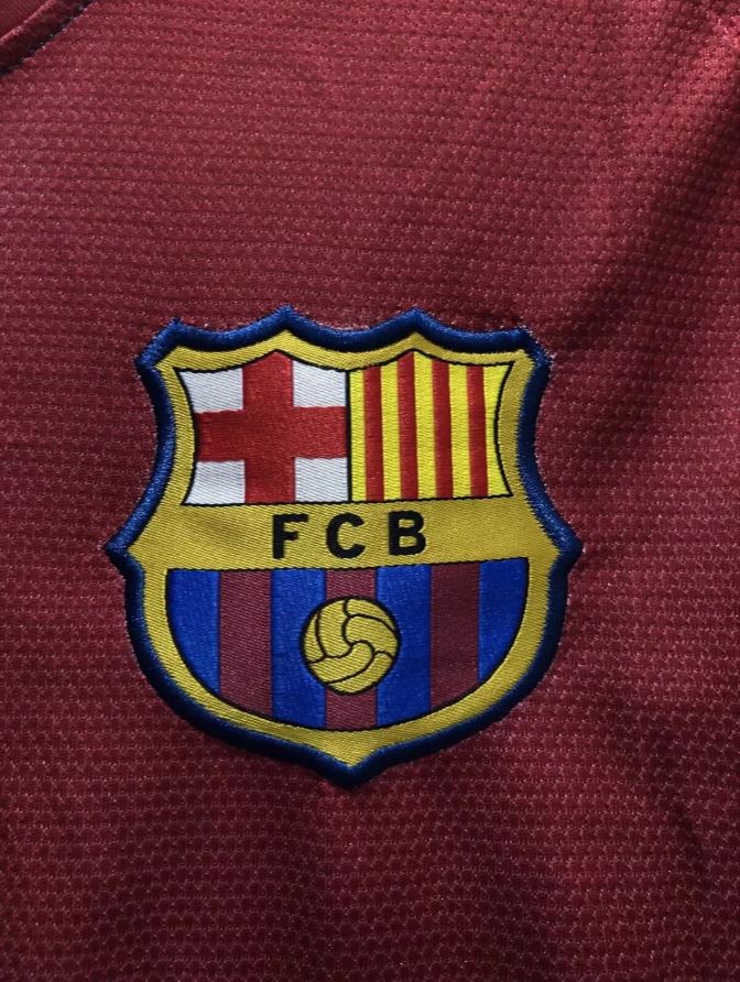 FC Barcelona 2008/09 Retro Home Shirt – Messi #10 | UCL Final Edition