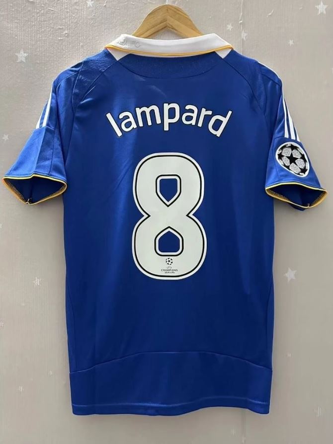 Chelsea 2008 UCL Final Retro Home Shirt – Lampard #8