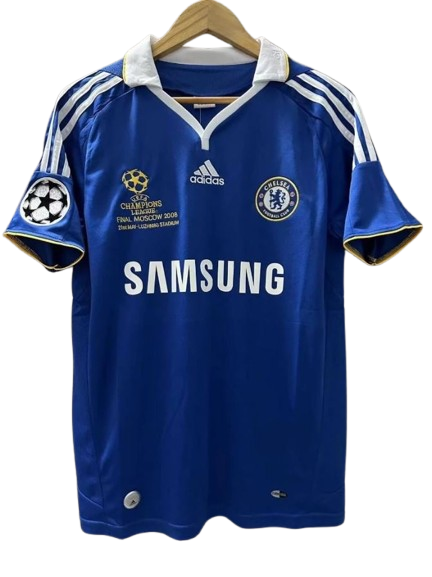 Chelsea 2008 UCL Final Retro Home Shirt – Lampard #8