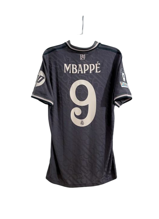 Kylian Mbappé #9 – Real Madrid Third Jersey – UCL Edition