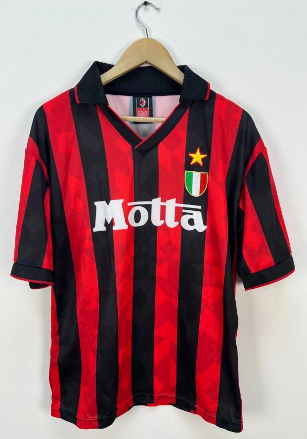 AC Milan 1994 Retro Home Football Shirt #21 Pirlo