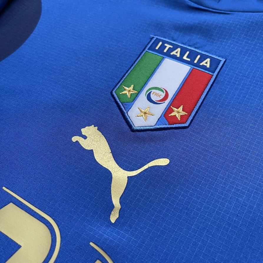 Italy 2006 World Cup Home Football Shirt | #21 Andrea Pirlo