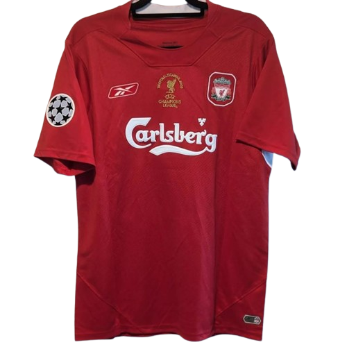 Liverpool 2005 Champions League Final Shirt – Steven Gerrard #8