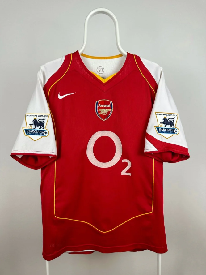 Arsenal 2003/2004 Home Jersey Thierry Henry #14 Classic Football Shirt