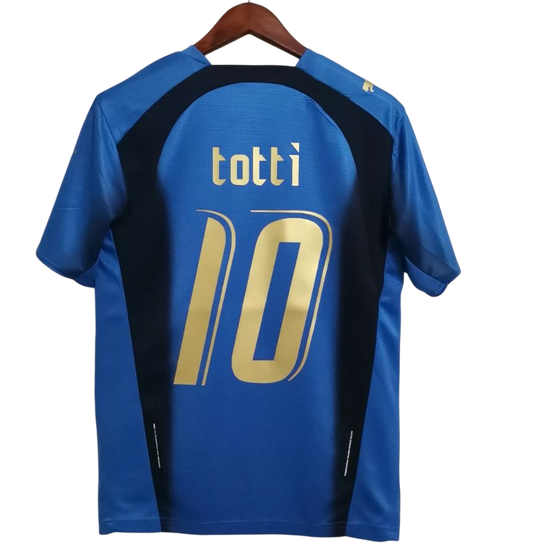 Italy 2006 World Cup Home Football Shirt | #10 Francesco Totti