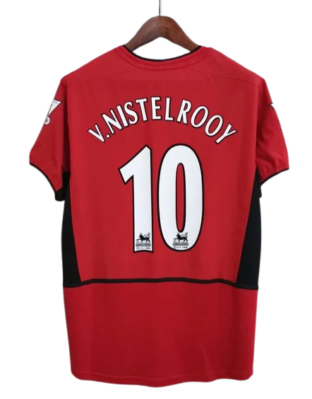 Manchester United 2004 Home Football Shirt #10 van Nistelrooy