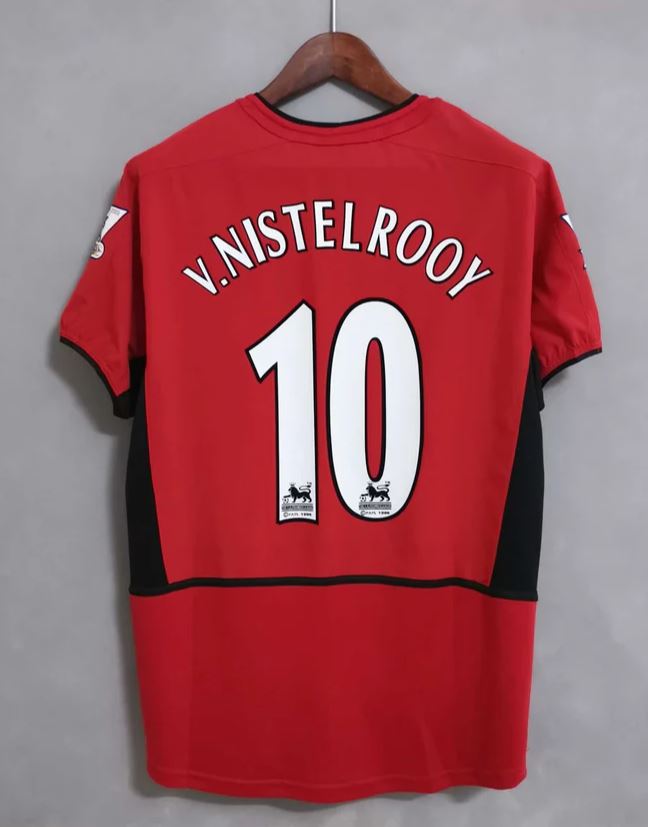 Manchester United 2004 Home Football Shirt #10 van Nistelrooy