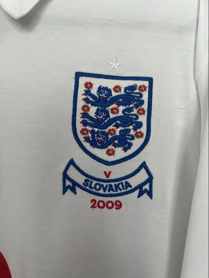 England 2010 World Cup Home Football Shirt | #10 Wayne Rooney