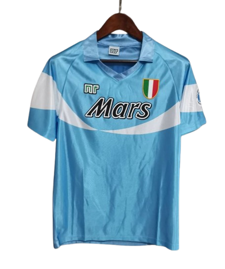 Napoli 1990/91 Special Edition Home Shirt #10 Zola